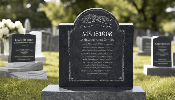 Tarifs et choix sur mesure pour pierres tombales à explorer